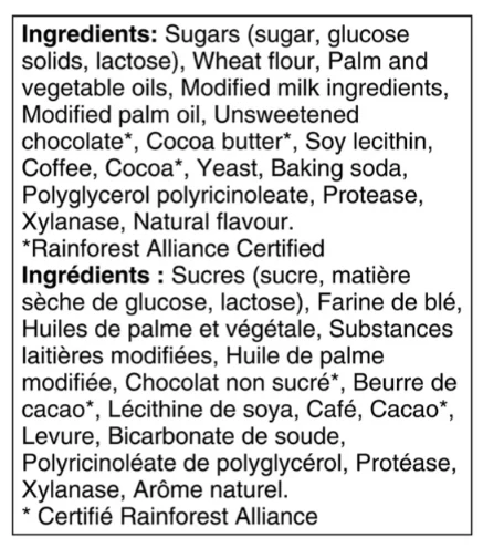 Barras de obleas de café de chocolate crujientes multipack, 4 x 50 g Foto 4 de 4