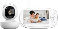 Baby Monitor Video Wireless a 360° con telecamera direzionabile a distanza