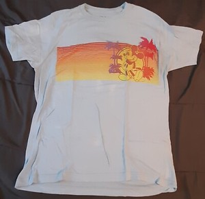 Disney World Mickey Mouse Palm Tree Tourist T-Shirt Large L