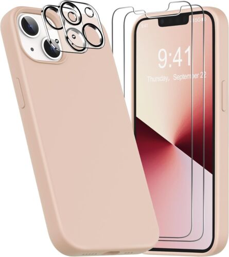 Entronix Bundle kompatibel mit iPhone 14 Plus - Flüssigsilikon Hülle, 2 Clear S - Bild 10 von 15
