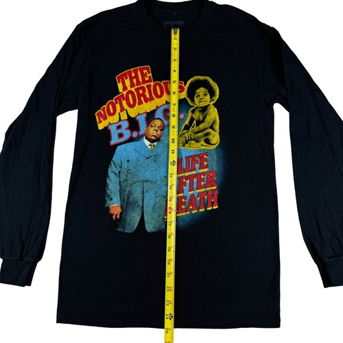 The Notorious BIG Shirt Men's Small Life After Death Long Sleeve Tee Biggie - Picture 8 of 9