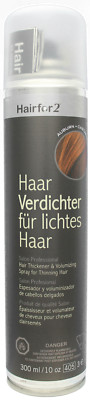 Hairfor2 Original Kastanienbraun Haarverdichter Haarauffüller 300ml Sprühhaar