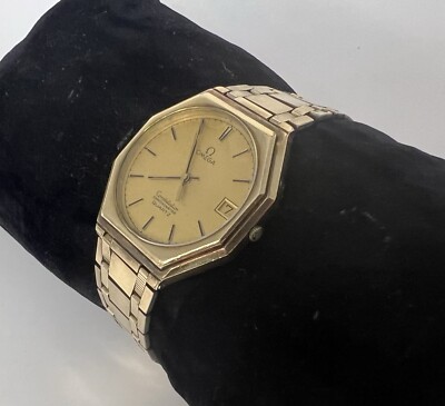 IO 1348 Handsome Omega Constellation 10k GF Chronometer Quartz