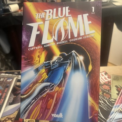 The Blue Flame #1 Tears Geodynamo Gorham & Russell Variant 2021 Vault Comics VF