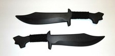 Knife Training Kalaj Kutter Double Daggers Trainer Knives Defense Tactical Kali