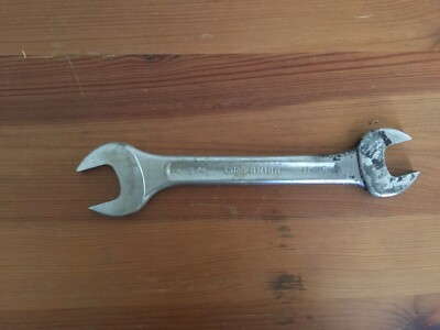 Companion Open-End Wrench 11/16'' x 3/4''.  Drop Forged.  Made in USA.  WF A