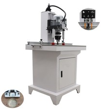 TECHTONGDA 110V/60HZ Pneumatic Hinge Boring Drilling Machine with 45-9.5 Drill