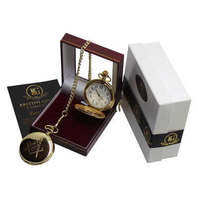Freimaurer Freemasons VOLLJÄGER TASCHENUHR Geschenk Box Etui jede Loge