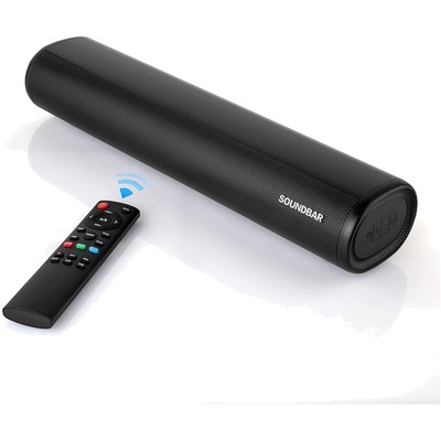 Bluetooth Soundbar TV PC Lautsprecher kompakt mit 3 EQ Modi für 4K Home Cinema