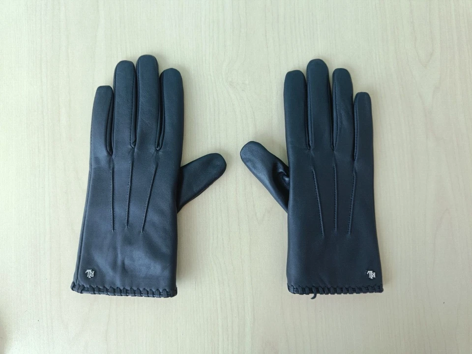 Guantes tecnológicos de piel de oveja cosidos con látigo Lauren Ralph Lauren ENVÍO $98 (0093) Foto 3 de 4