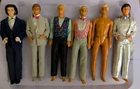Lot of 6 vintage Ken Barbie Dolls