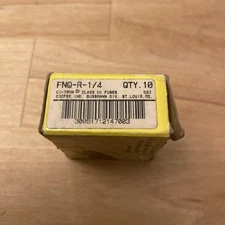 Cooper Bussmann FNQ-R-1/4 Fuse 1/4 Amp 600VAC Class CC CC-Tron Box of 10