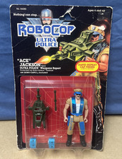 RoboCop Ultra Police 1988 Ace Jackson Rapid Repeat Cap Firing Kenner HP1