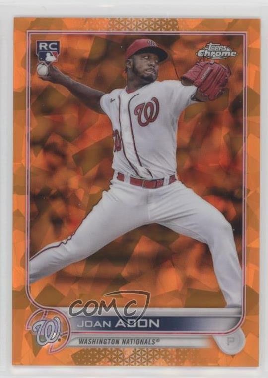 2022 Topps Chrome Sapphire Orange 17/25 Joan Adon #360 Rookie RC 1d0h