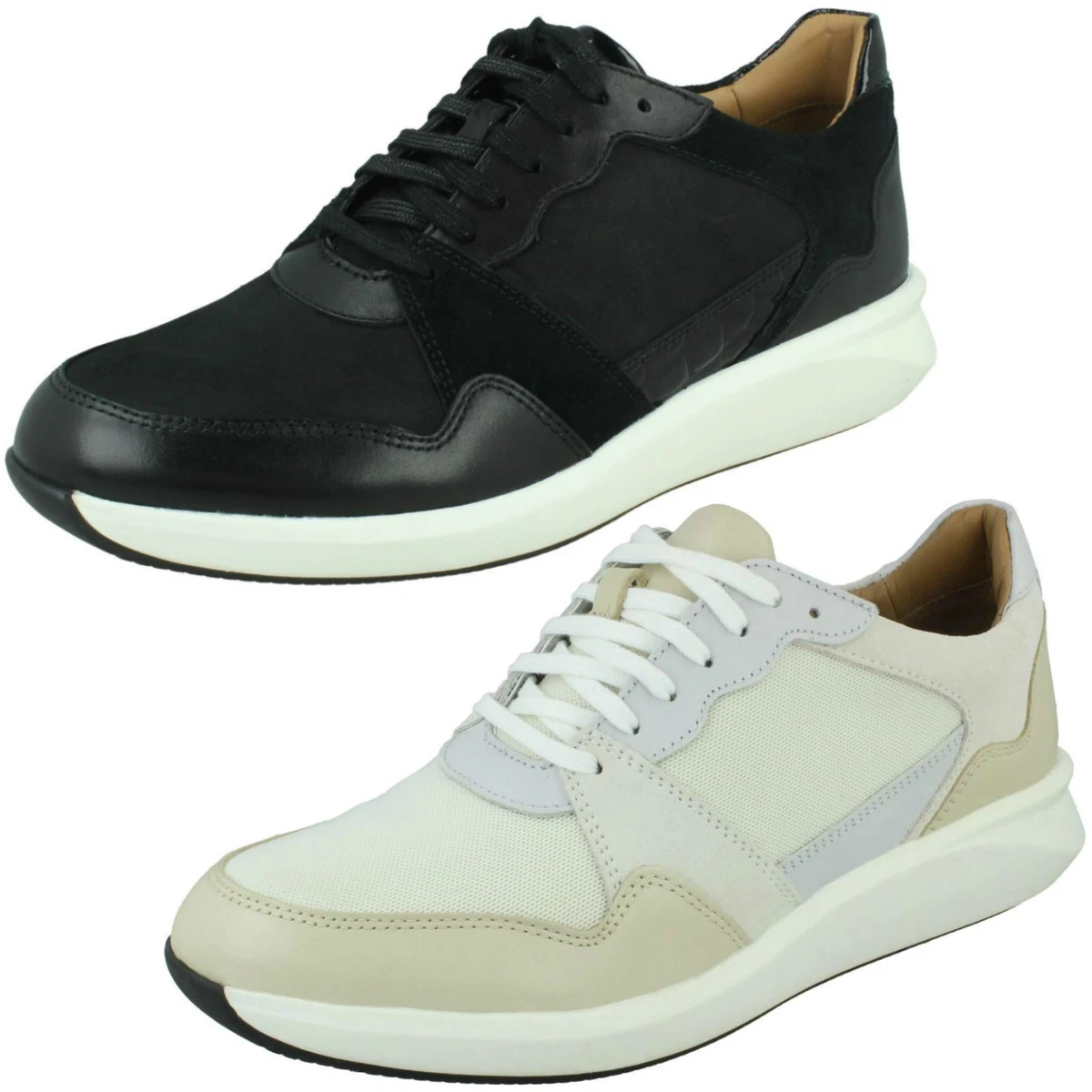Clarks Nalle Lace Scarpe Da Ginnastica Unisex Adulto, Stile Casual Con Lacci, Comode E Alla Moda