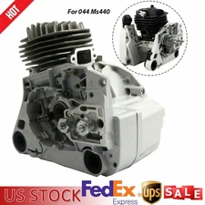 Chainsaw Crankcase Piston Cylinder Motor Crankshaft OEM# For Stihl 044 Ms440