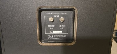 Pair of EV Electro-Voice Sentry 100A Studio Monitor Speakers | eBay