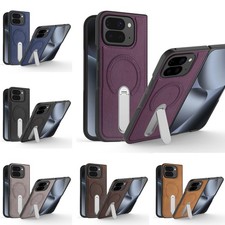 For Google Pixel 10 Pro Fold/9 Pro Fold Mag Safe Rotatable Stand Leather Case