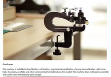 Manual Mini Peeler / Leather Splitter / Leather Peeler Vegetable Tanning Scraper