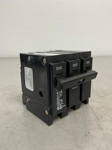 Used Eaton BR315 3 Pole, 15 Amps, 240 Volts