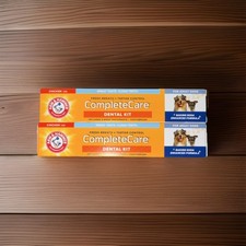 2 Arm Hammer CompleteCare Dental Kit Paste for Adult Dogs Tartar Fresh Breath