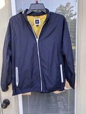 GAP Kids NAVY Blue Raincoat Windbreaker Size XL 12