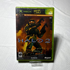 Microsoft Halo 2 Xbox Complete w/ Disc Case Manual Multiplayer M NTSC-U/C
