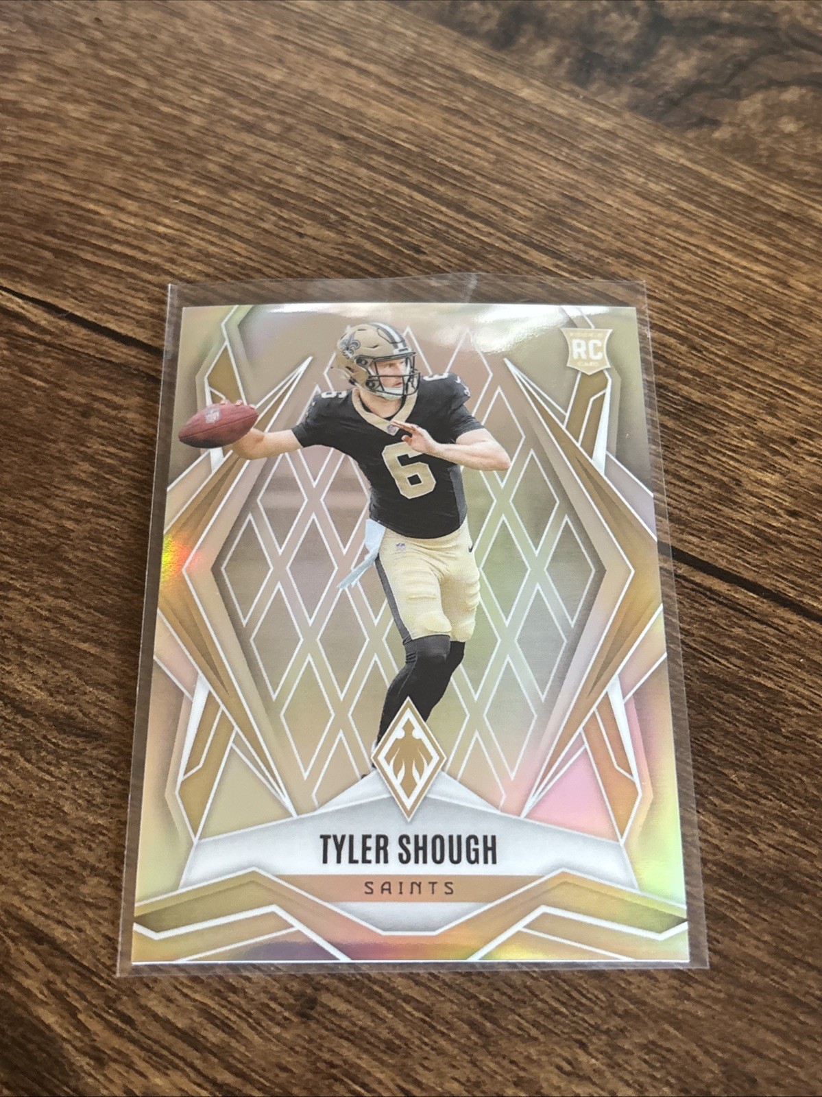 2025 Phoenix Tyler Shough Silver RC #169 New Orleans Saints