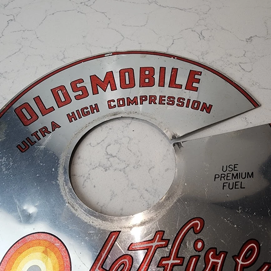 Oldsmobile Jetfire 1962 cubierta de filtro de aire de compresión ultra alta original GM 10" Foto 3 de 4