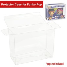 Pop Protector Case For Funko 4" 2-Pack Vinyl Figures Clear Plastic Display Box