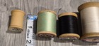 Lot Of 4 Vintage Clark's And Coats & Clark's Wooden Spools Various Sizes — photo 5