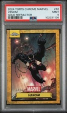 2024 Topps Chrome Marvel Venom /50 Gold Refractor PSA 9