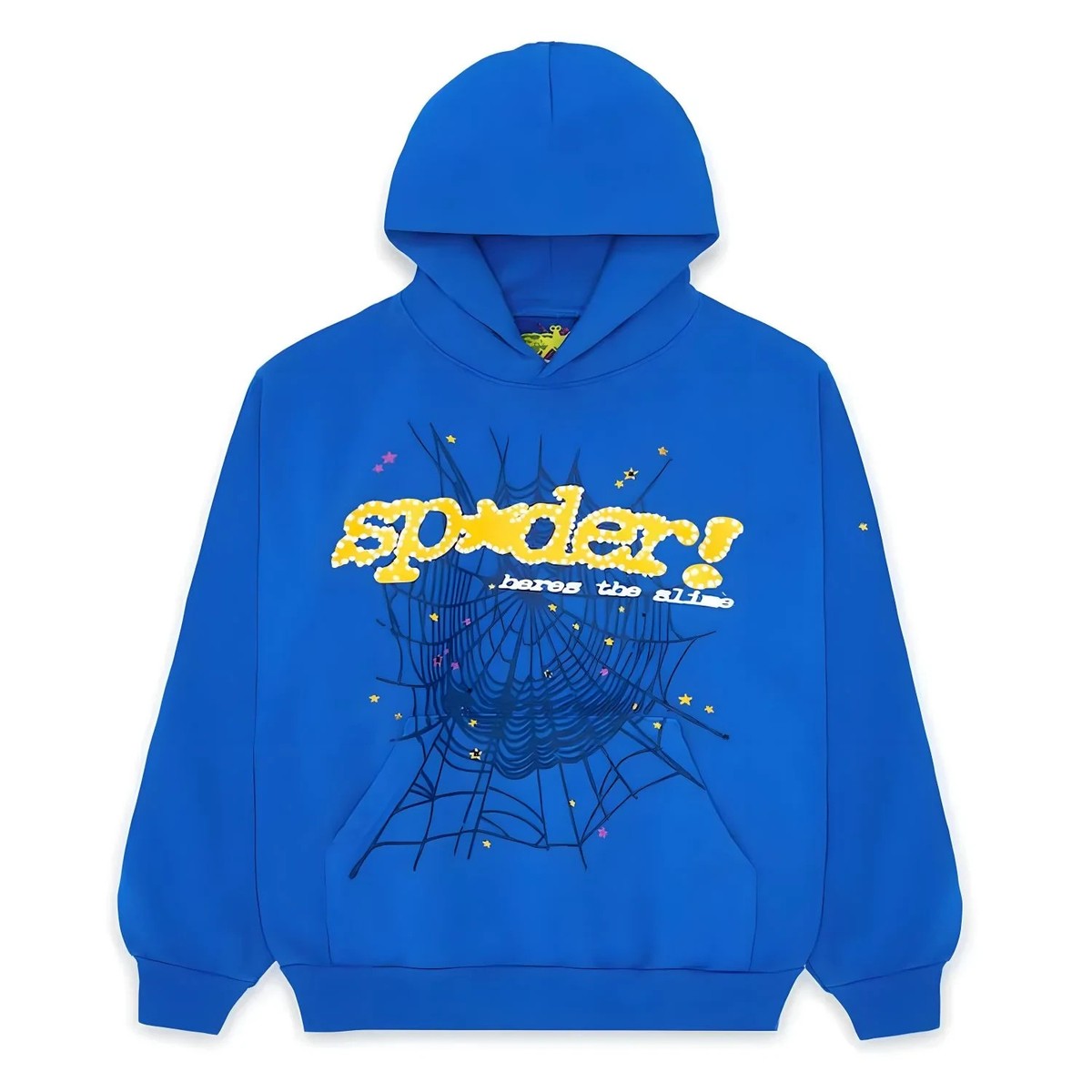 Spider Blue TC Web Hoodie (New) Size S | eBay