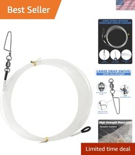 Robust 25ft Wahoo Shock Leader - 250lb/300lb Mono Line for  Performance