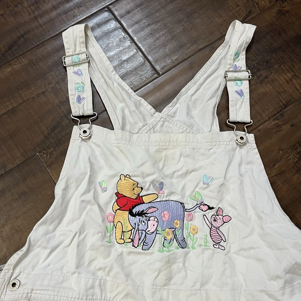 Mono corto vintage de Disney Winnie The Pooh Piglet Eeyore para mujer XL Foto 2 de 4