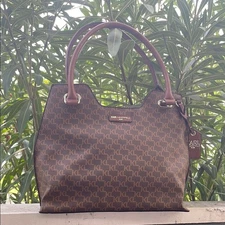 NWOT Karl Lagerfeld Brown Monogram Tote