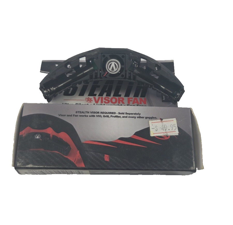 Virtue Paintball Vio Stealth Visor Goggle Mask Fan System Ki