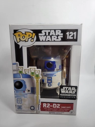 Funko Pop Star Wars R2-D2 Smugglers Bounty Exclusive Vinyl Figure #121 Vaulted
