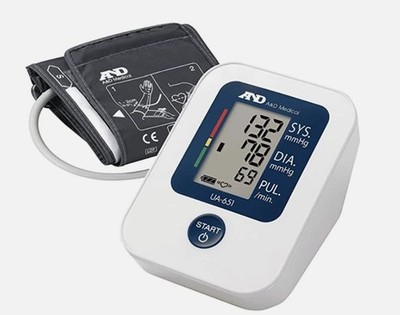 A&D Medical Life Source UA-651L-AC Deluxe Blood Pressure Monitor LG Cuff