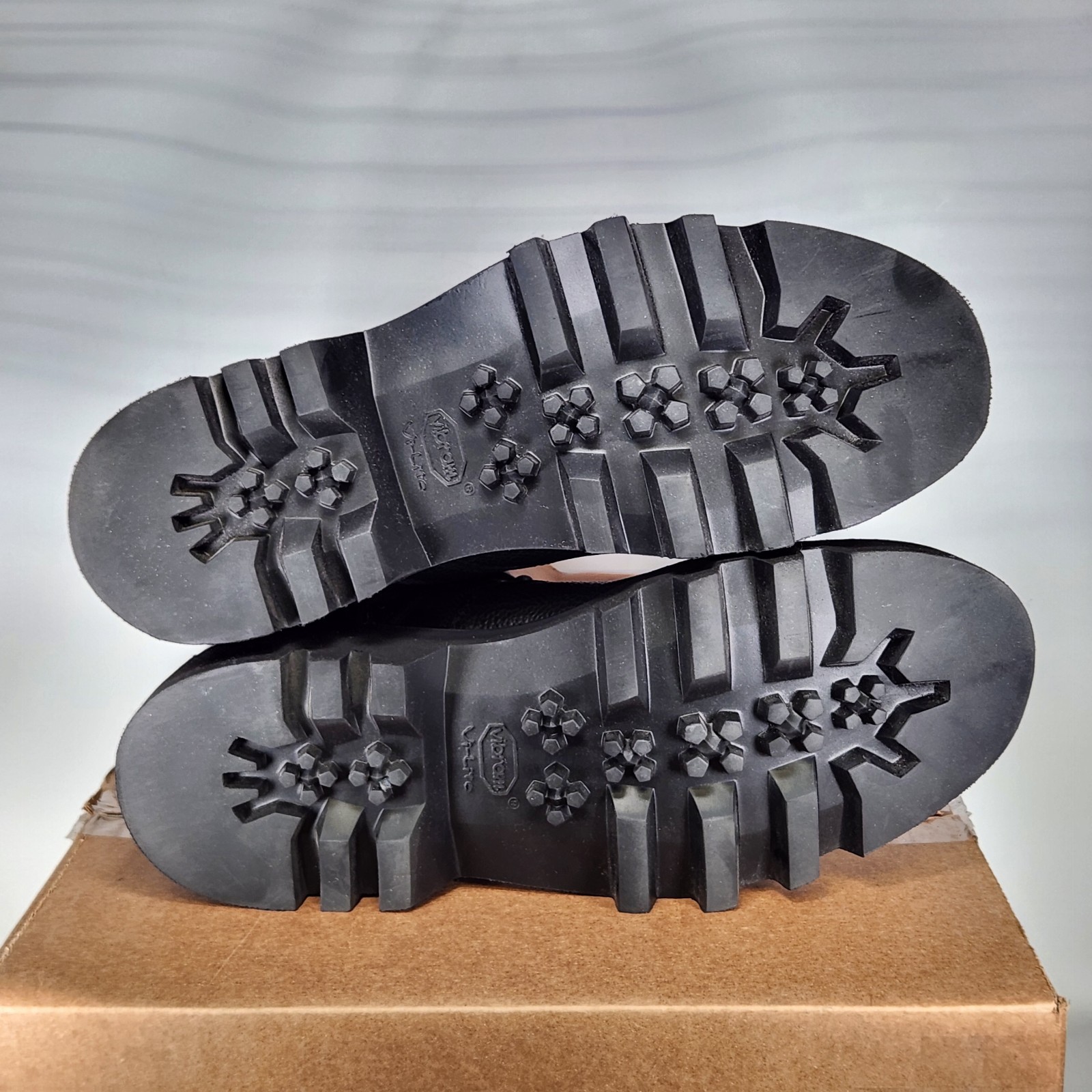 Size 11 (UK 10) - TRICKERS x TODD SNYDER Combat Boot - Black Leather