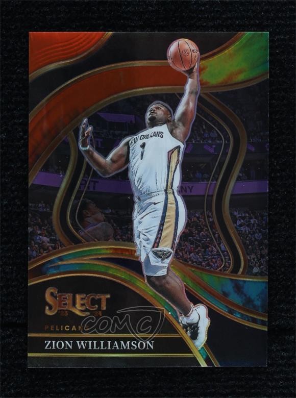 2023-24 Panini Select Courtside Tie-Dye Prizm 2/25 Zion Williamson #236 1b1f