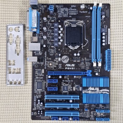 ASUS P8H61 Rev 2.01: LGA1155 H61 DDR3 ATX + IO-Shield