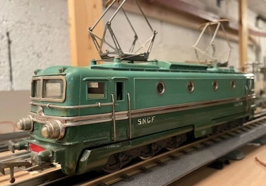 Caisse De Locomotive électrique JEP CC 7001, échelle O, Métal, France