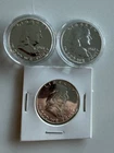Franklin Proof Half Dollars 1961, 1962, 1963 Lot