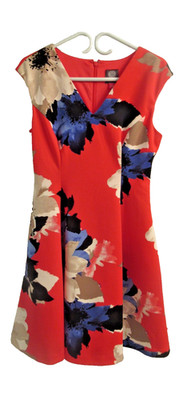 vince camuto womens dress with pockets, size 8