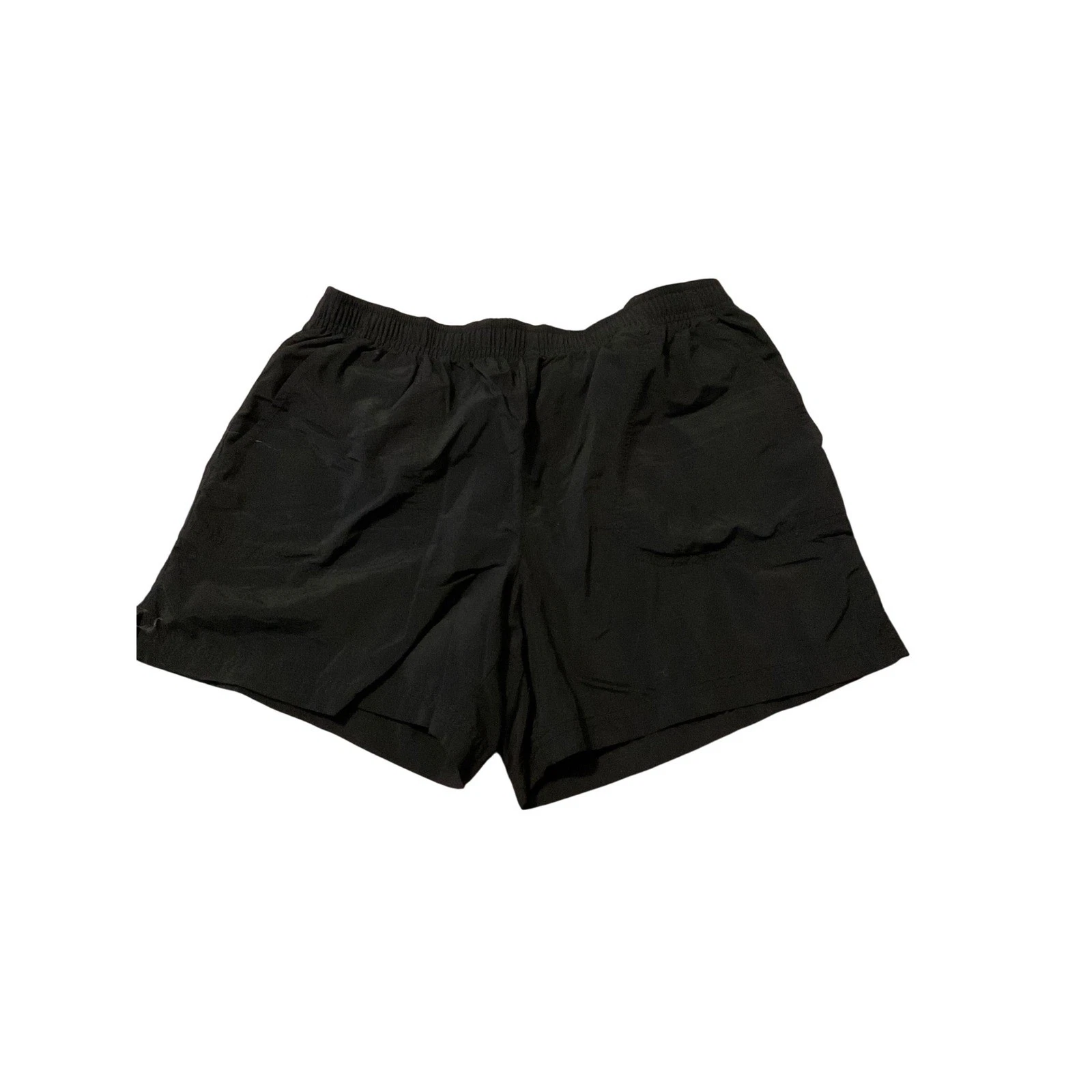 Columbia men's Black Athletic Shorts Elastic Waist Quick Dry Workout Gym Casual