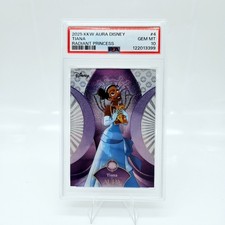 2025 Disney Aura Radiant Princess Tiana #4 PSA 10 Pop 4 Kakawow 