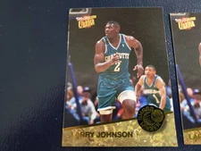 Larry Johnson Hornets 1992 - 1993 Ultra Award Winners NON GLOSSY OVERSIZE WOW