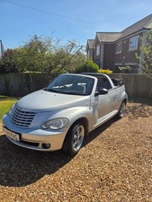 2006 Chrysler PT Cruiser Convertable In Silver, 12 Months MOT, A1 Condition.