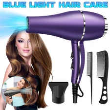 2200W Ionic Salon Hair Dryer Professional Blow Dryer for Curly & Straight Hair